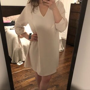 SOLD! NWT Cream Express Shift Dress